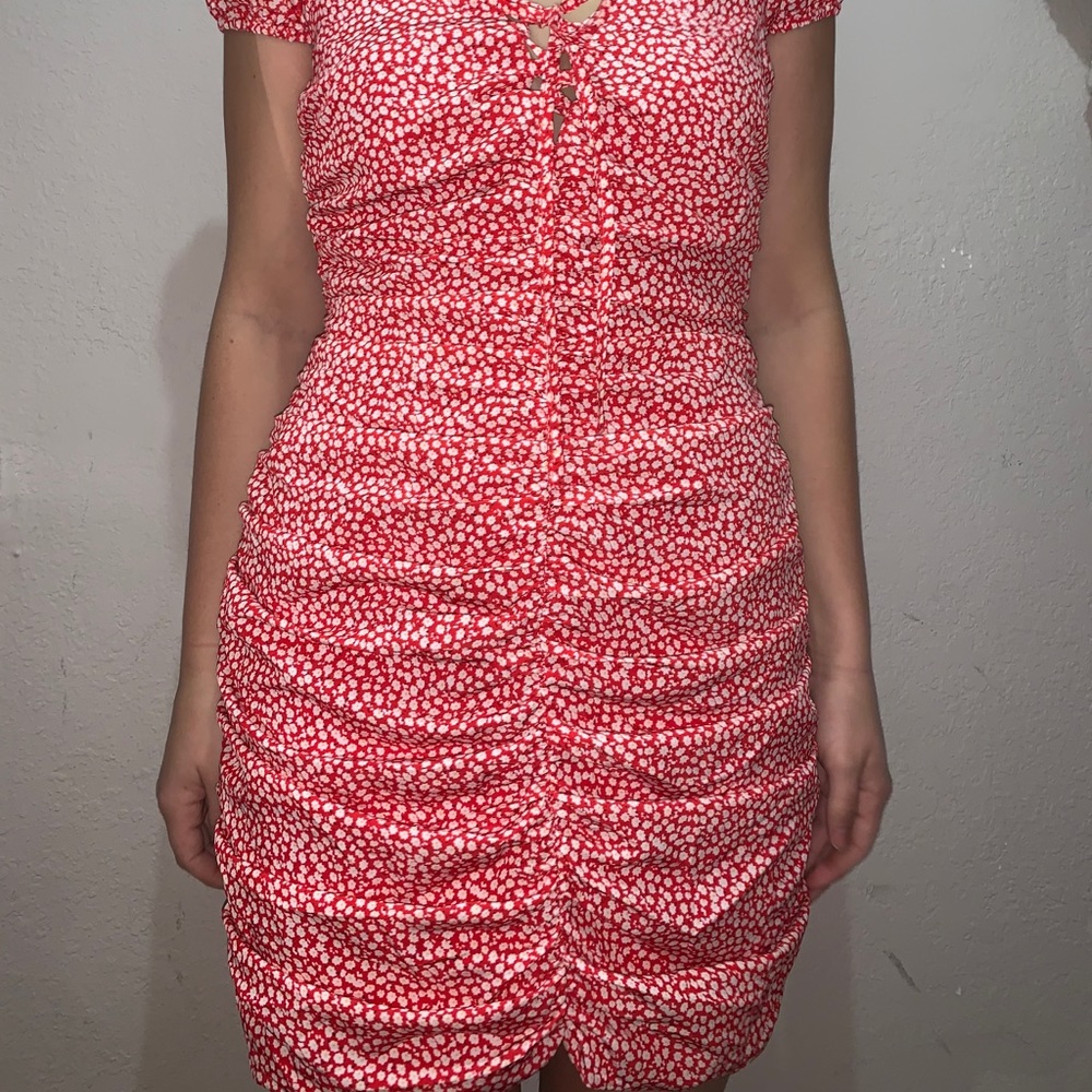Cayden tiger mist dress - Picture 2 of 5